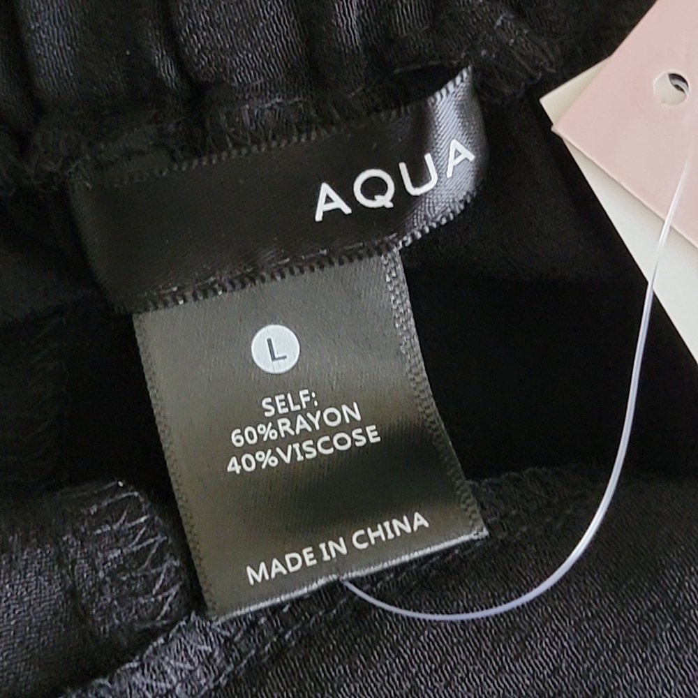 Aqua Paper Bag Joggers - Picture 6 of 11